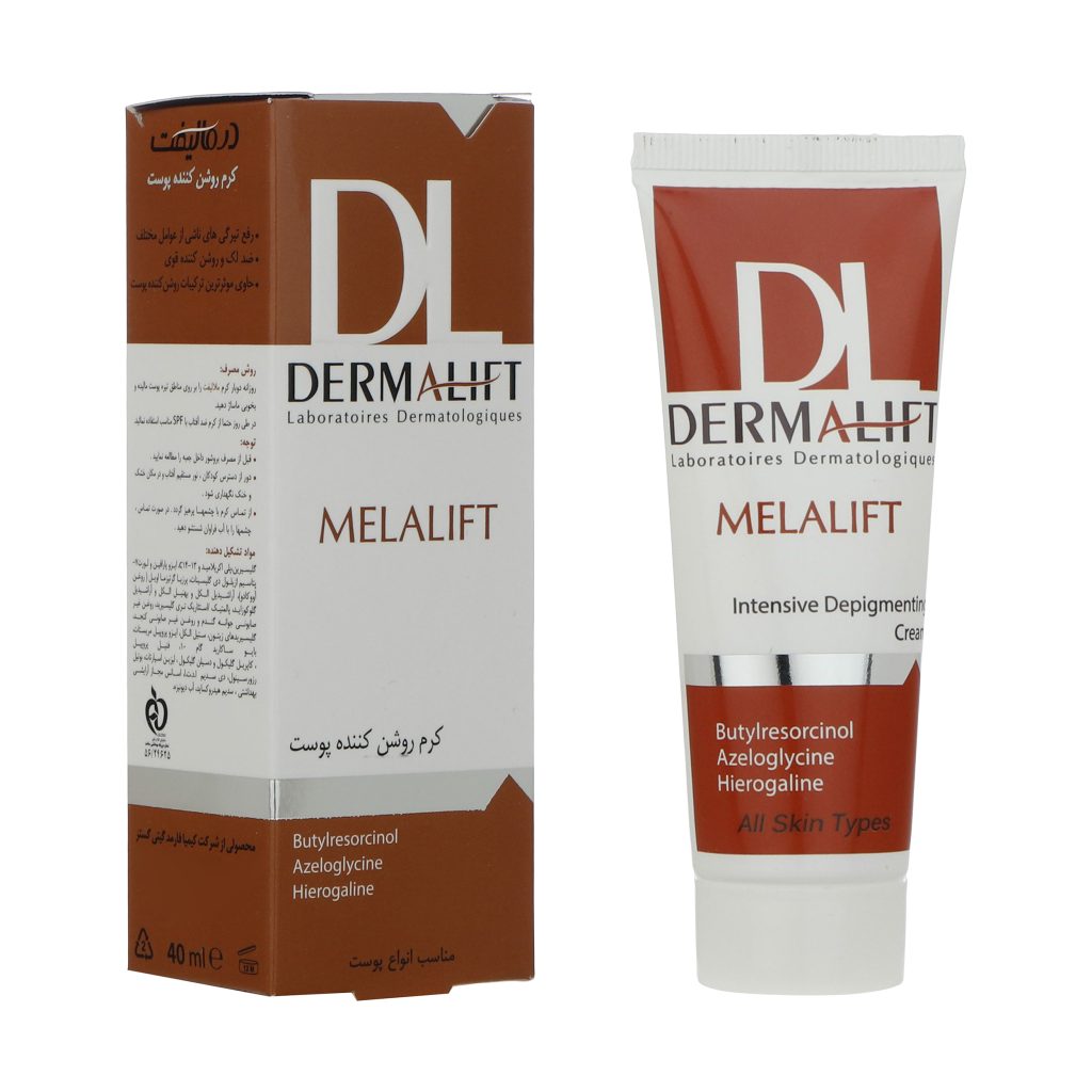 کرم روشن کننده درمالیفت مدل Melalift Cream حجم 40 میلی لیتر | گارانتی اصالت و سلامت فیزیکی کالا